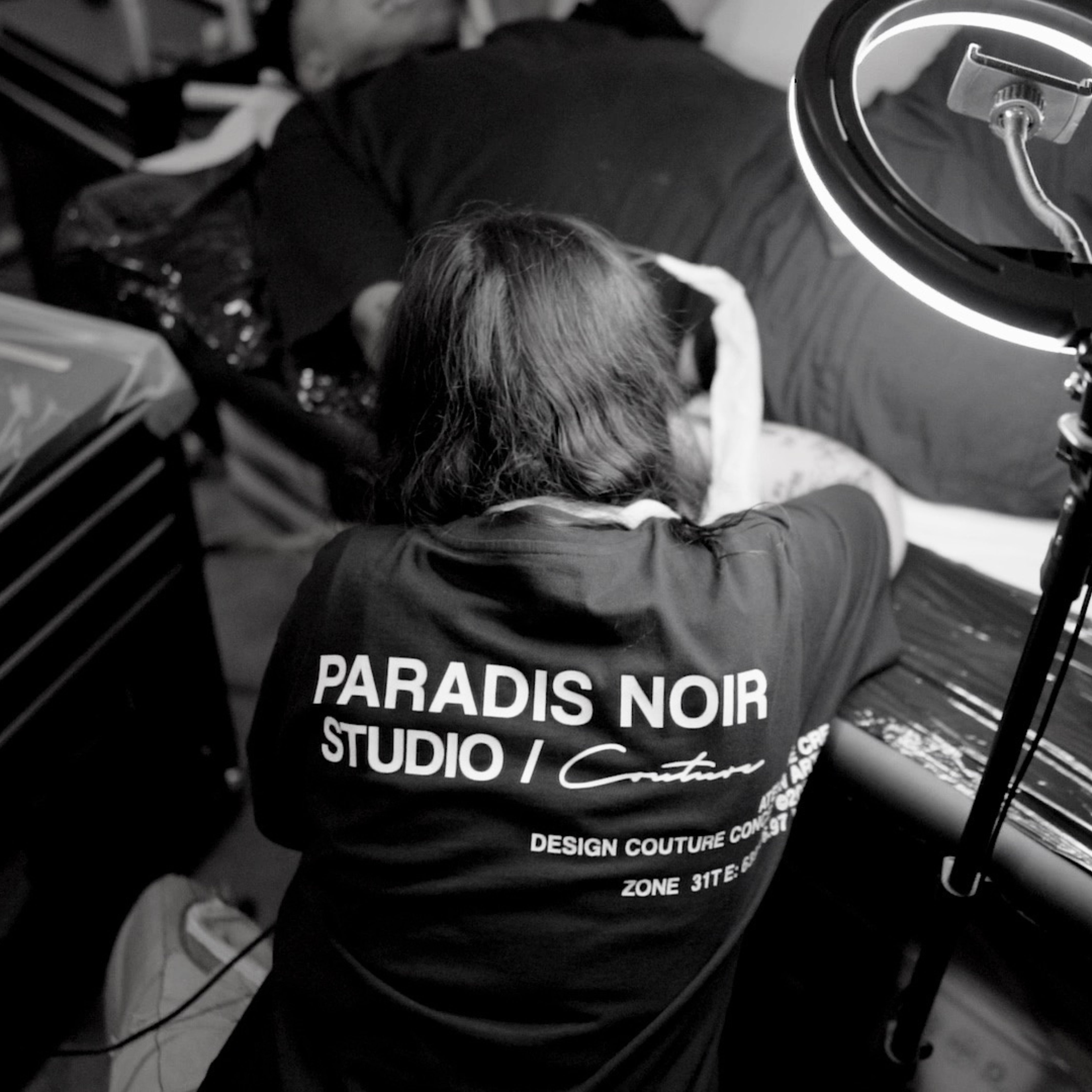 The Savage Ink pour PNS/PNC Studio Campaign Paradis Noir Couture