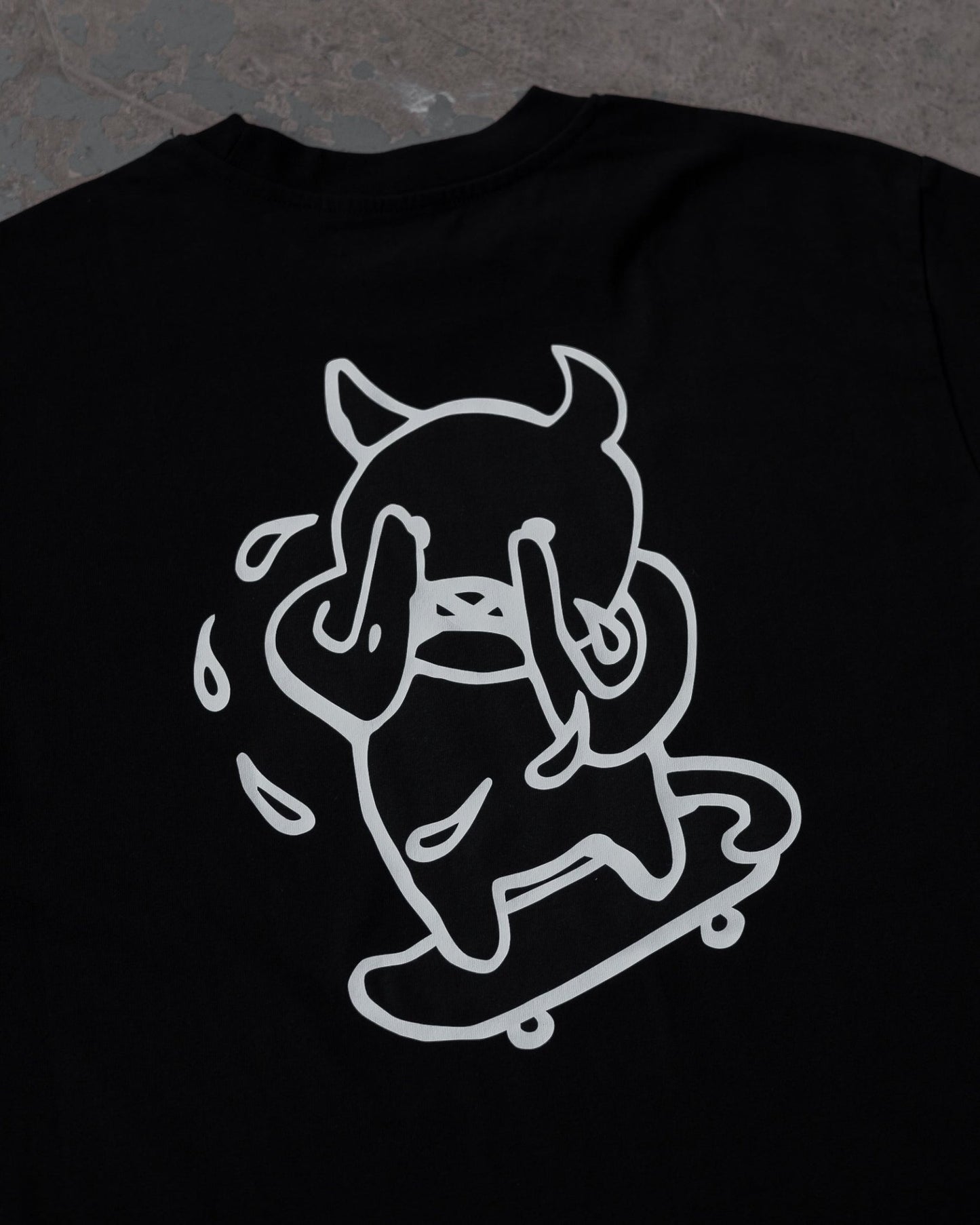 Sad Demon T-Shirt - Paradis Noir Couture